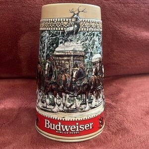 Budweiser Anheuser-Busch, Inc 1987 collectors C series beer stein